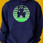 Green Luck – Hoodie - Navy