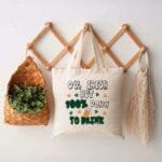 100% Down To Drink – Tote Bag - Natural