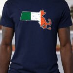 Lucky Bay State – T-Shirt - Navy