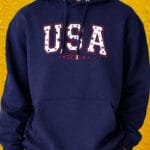 USA 1776 - Hoodie - Navy