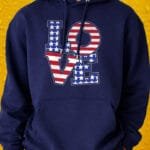 True Love - Hoodie - Navy