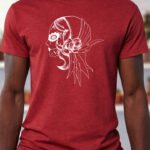 Dead Art – T-Shirt - Antique Cherry Red