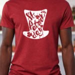 Lucky Hat – T-Shirt - Antique Cherry Red