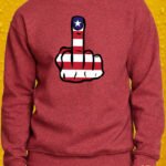 Freedom in Focus – Crewneck - Antique Cherry Red