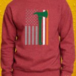 Irish Pride Workwear – Crewneck - Antique Cherry Red