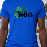Sober – T-Shirt - Royal