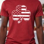 Shamrock Nation – T-Shirt - Antique Cherry Red