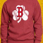 Lucky Sox – Crewneck - Antique Cherry Red