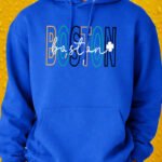 Boston Green Spirit – Hoodie - Royal