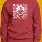 Rebel Scientist – Crewneck - Antique Cherry Red