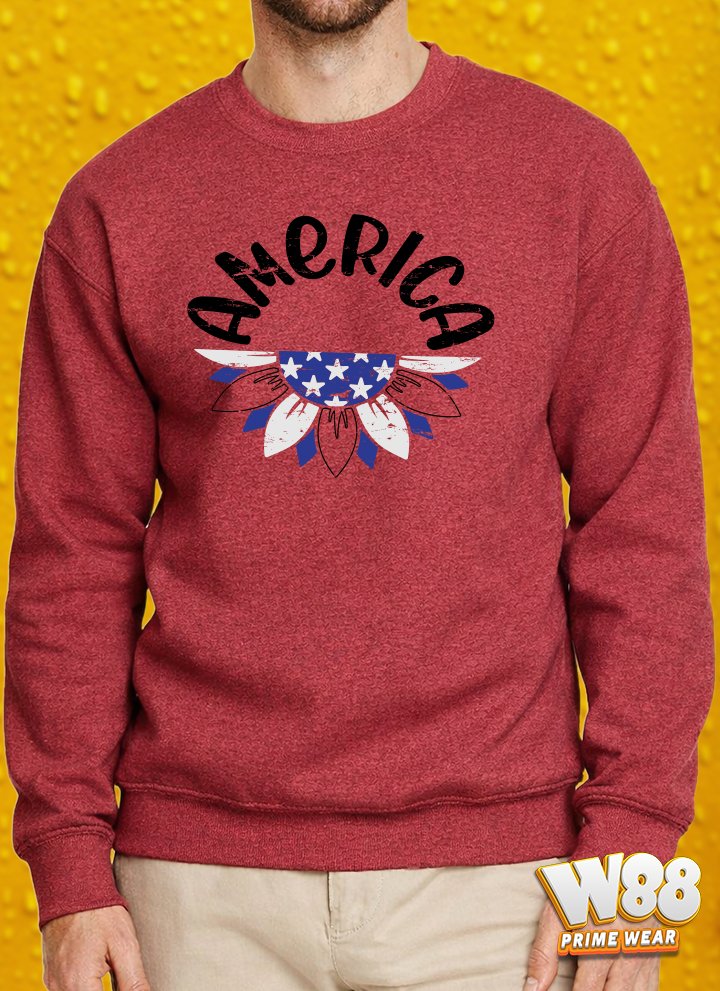America Blossom – Crewneck 7 America Blossom – Crewneck - Image 7