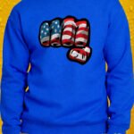 Fist of Freedom – Crewneck - Royal
