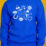 Lucky Night – Crewneck - Royal