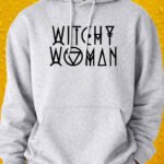 Witch Woman – Hoodie - Sport Grey