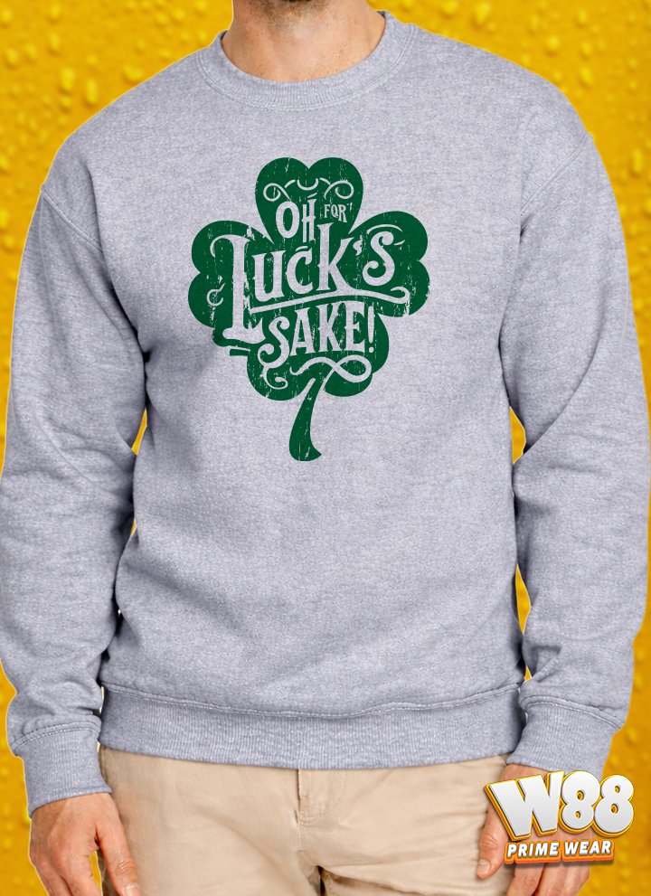 Oh For Lucky’s Sake – Crewneck 8 Oh For Lucky’s Sake – Crewneck - Image 8
