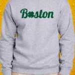 Lucky Boston – Crewneck - Sport Grey