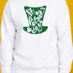 Lucky Hat – Crewneck - White