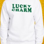 Lucky Charm – Crewneck - White