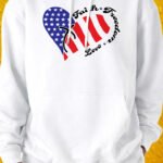 Faith Freedom Love – Hoodie - White