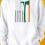 Irish Pride Workwear – Hoodie - White
