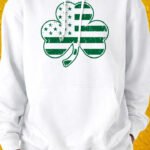 Shamrock Nation – Hoodie - White