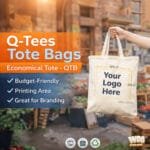 Q-Tees tote bags for branding