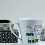 100% Down To Drink – Mug - 12oz Latte