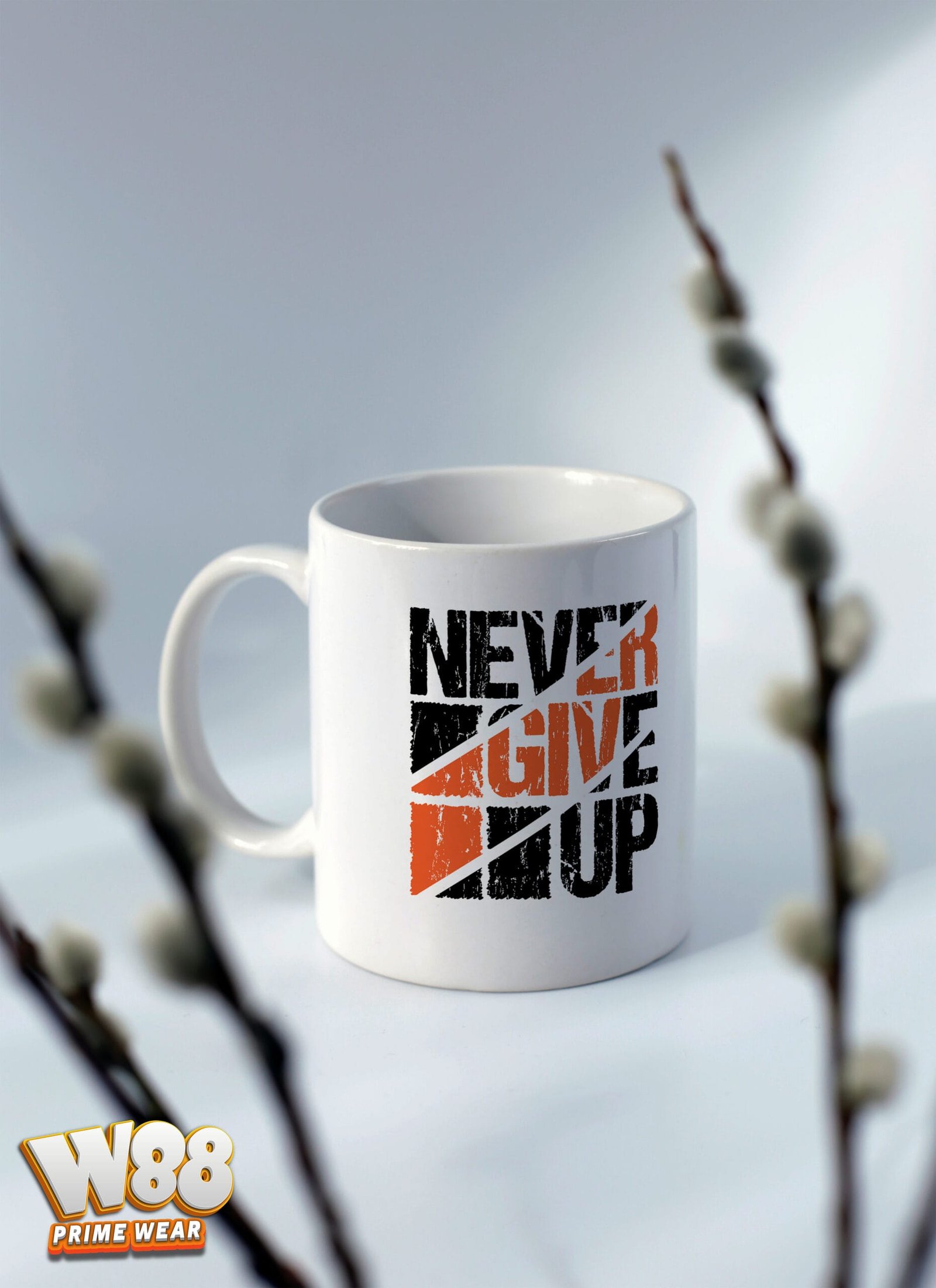 Never Give Up – Mug 2 Never Give Up – Mug - Image 2