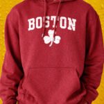Lucky Boston - Hoodie - Antique Cherry Red