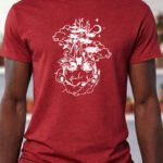 Forest Mind – T-Shirt - Antique Cherry Red